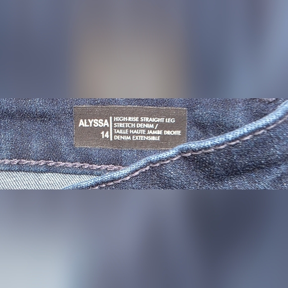 BUFFALO JEANS,  high Rise,Straight Leg, Size 14, Alyssa, good condition - Picture 3 of 9